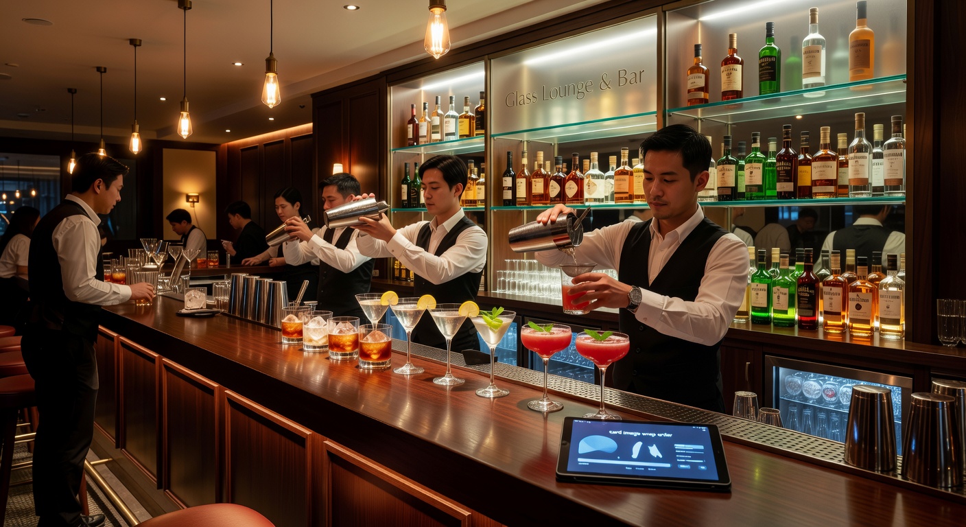 Cocktail bar at Joyfactorypoint
