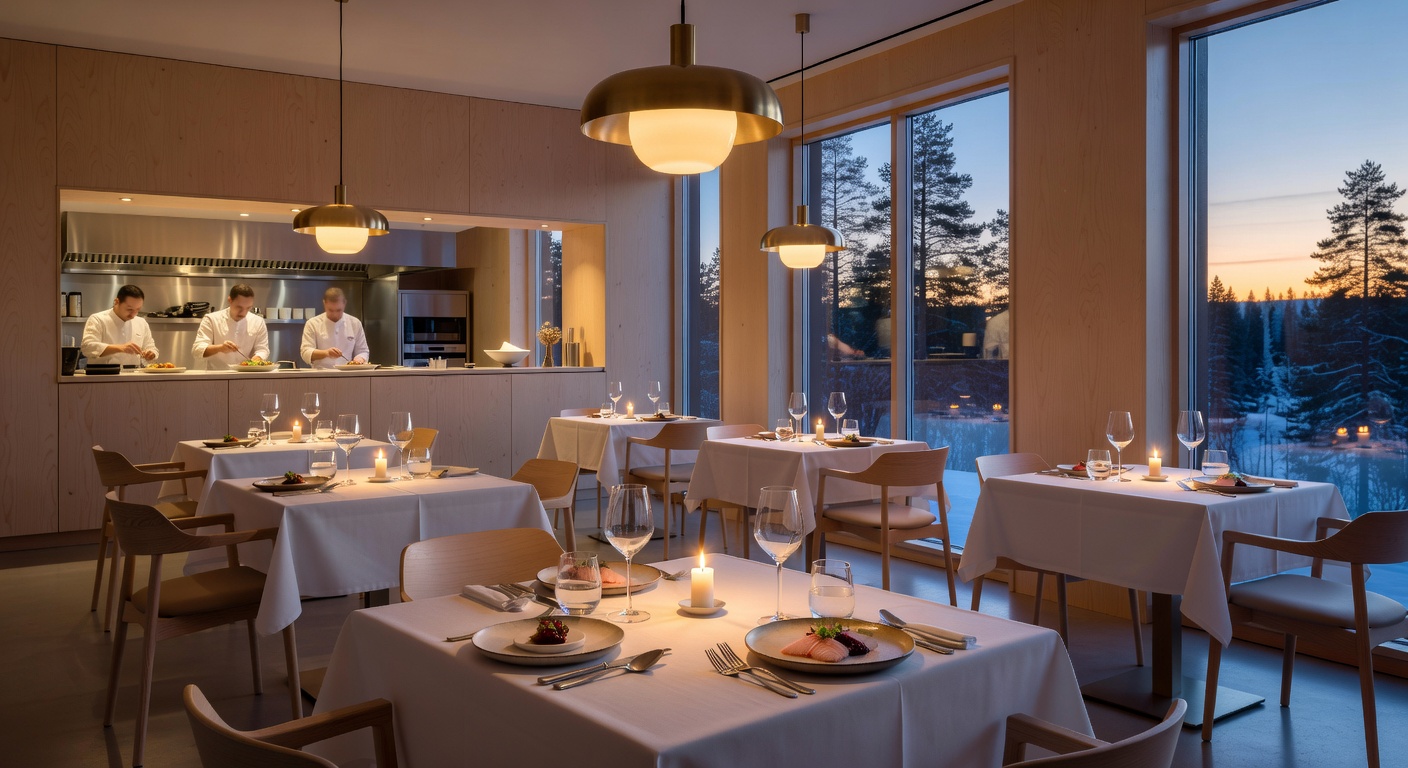 Fine dining restaurant at Joyfactorypoint